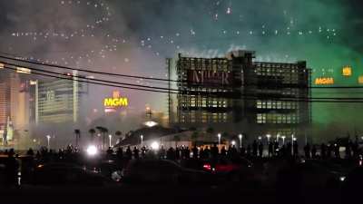 Tropicana Demolition from Haven St