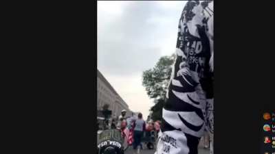 DC Protest: Streamer goes off on Trump supporter for Racist and sexual comments