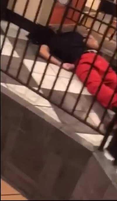 Kickboxer vs Random guy