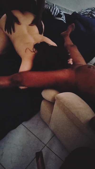 Getting spitroasted by 2 Kings while my cuck husband watched from a distance was the highlight of the night 😈♠️💦