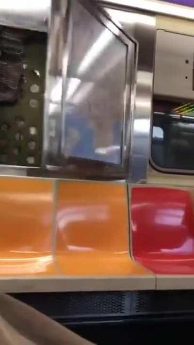 Just filming the subway Map