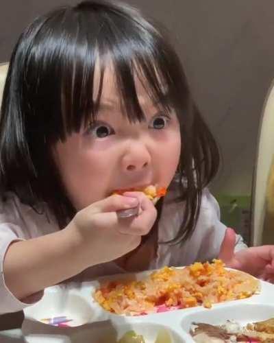 Me eating my nasi goreng at 2pm everyday