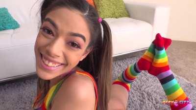 Harmony Wonder Stretching and Getting Ready for Anal