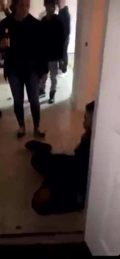 Context: slapped his gfs ass