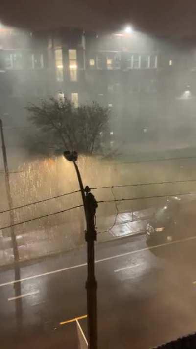 Storm blew through Chicago last night