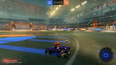 I did a last moment save and then scored the winner ;-; (Noob player)