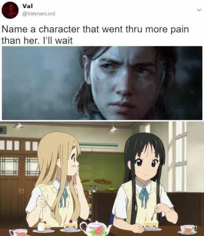 being mio is suffering