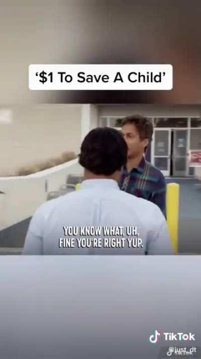 At least he saved them