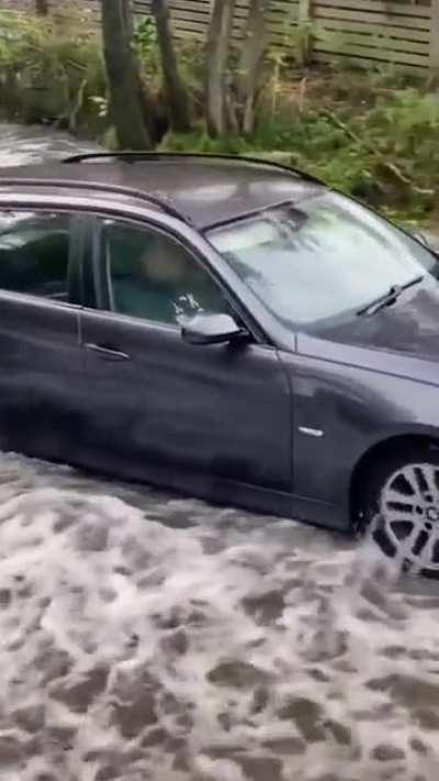 Dude just found out that W in BMW doesn’t mean Waterproof.