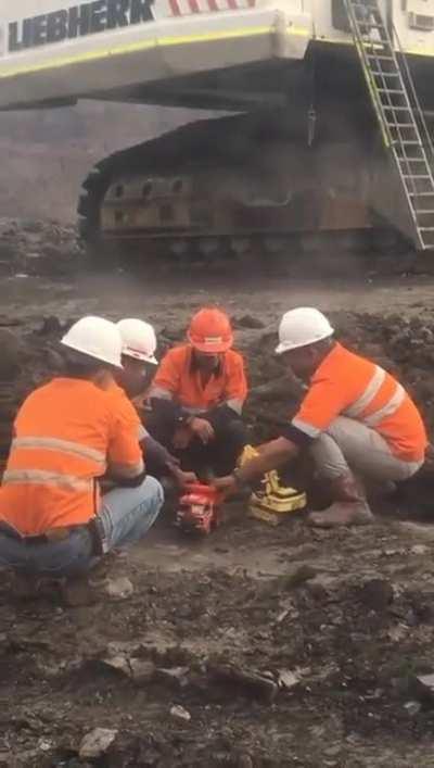 Just guys being dudes, that's all folks.