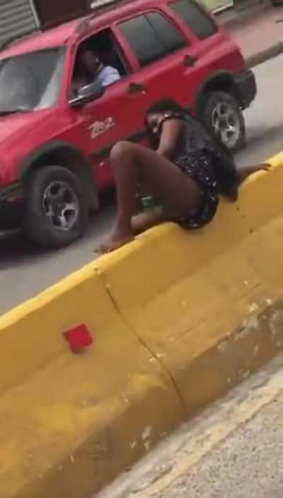 This is another level of trash-y