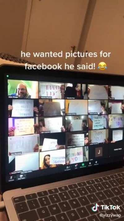 They made the professors year :)