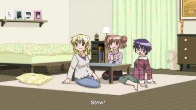 Japanese pronouncing English words is always funny [hidamari sketch]