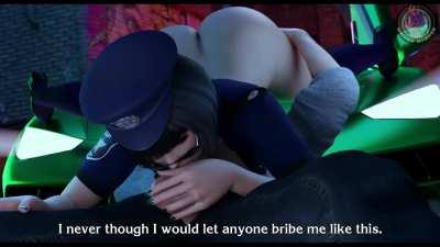 Momiji in “Momicop at Your Service” teaser (Maiden Masher) [Dead or Alive]