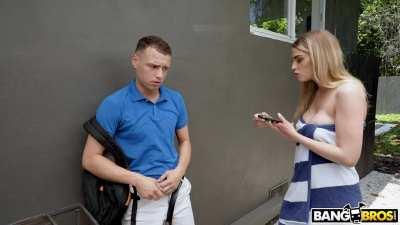 Graycee Baybee - Step Mommy Takes Hot Shower