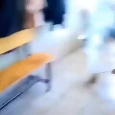 They don't bring explosives to the school.