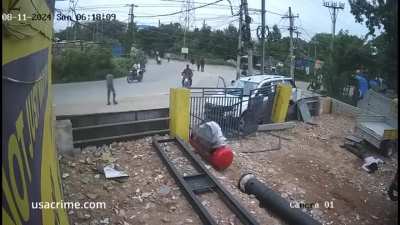 [India] Man struck and killed by a car 