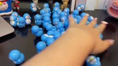 Roly poly toys-Doraemon