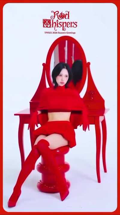 Mina - TWICE 2026 Season’s Greetings 'RED WHISPERS' - Behind The Scenes