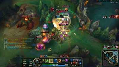 Instant Twitch Pentakill my friend got in norms (tagged in comments)