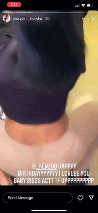 Kenzo B Twerking To Brotherly Love 👀👀