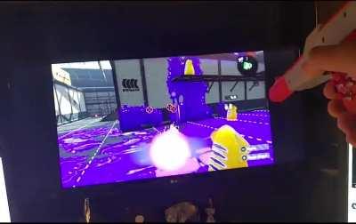 I modded my own N-ZAP '89 controller so I can truly immerse myself in Splatoon!