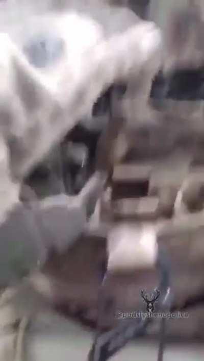 30mm Russian AP round that failed to penetrate Ukrainian Soldier’s body armour