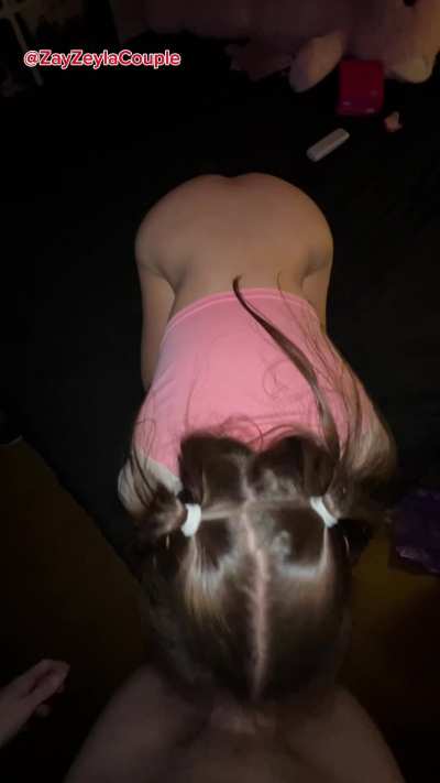 This is how me and my petite mouth say good morning