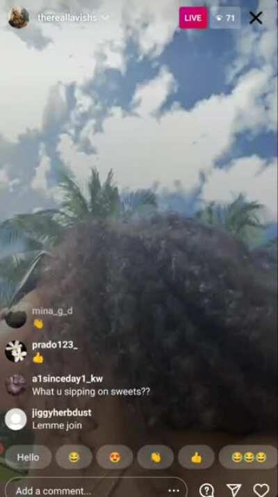 That pussy slip on her live