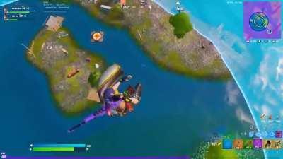 I rode a flare and hit a trickshot!