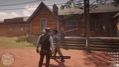 Wasn't even afraid of the gun