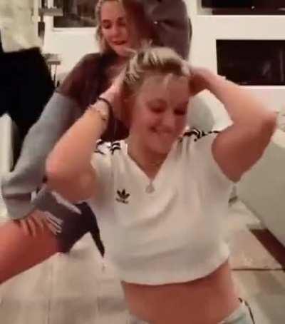 Liv vibing on TikTok