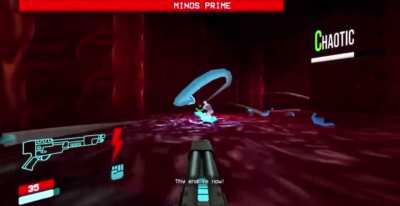 I voiced every sound in Minos Prime’s battle