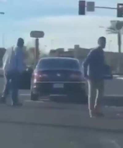 Did he just ask to be slap by Thanos?