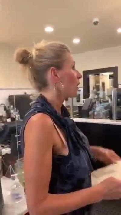 Karen's doing what Karens do