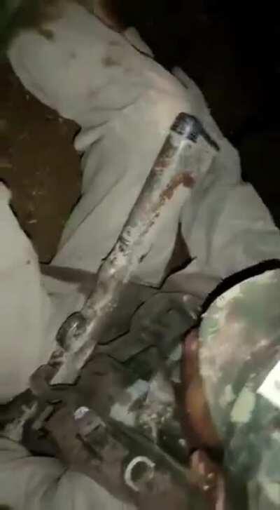 Soldiers singing naruto opening.