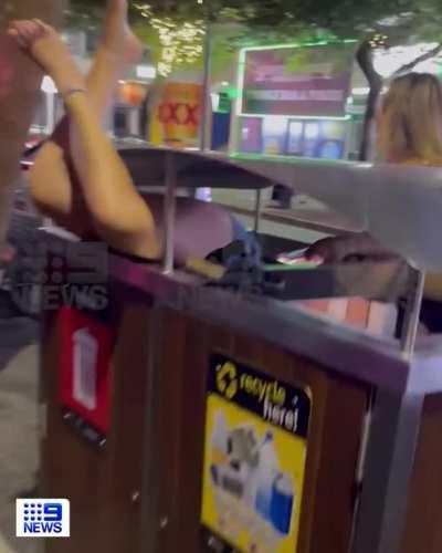 Can't get any more trashy than this.