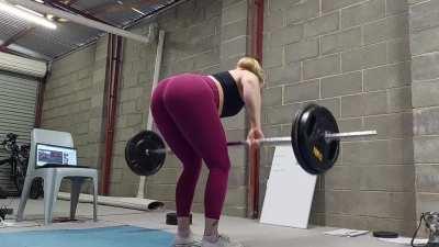 Bent over row 50kg