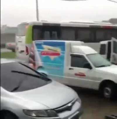 When you are just a little bit too late to get the bus...