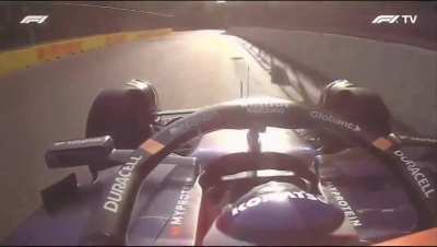 Franco Colapinto festejando el pase a Q3: Vamos! La concha de su madre! Vamos carajo!