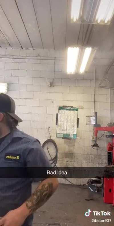 Messing around in the shop