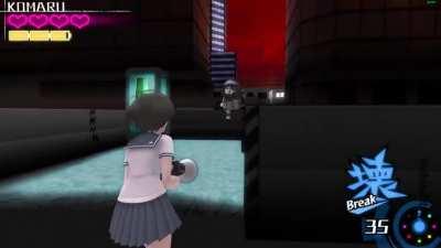 😳 wide monokuma walking