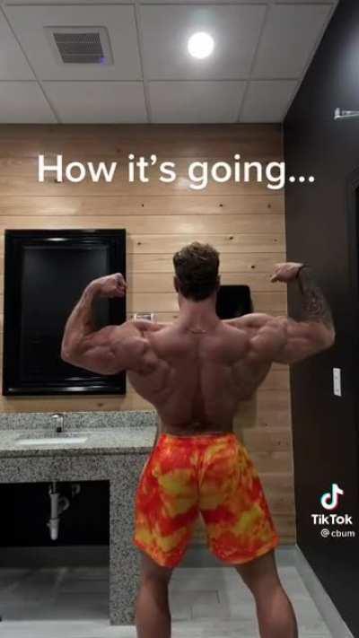 Cbum with some insane improvements on his back again, we're about a week out from Mr Olympia who do you guys think is taking #1 spot this year? My favorites are Ruff and Chris.