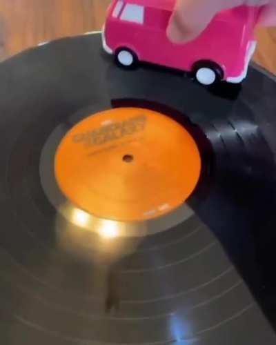 A record player hidden in plain sight