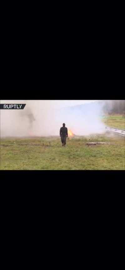 Just a woman in a mine field