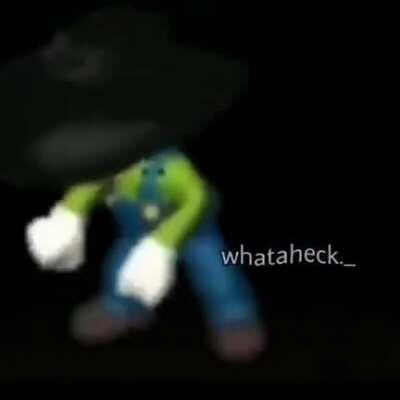 luigi bailando facha