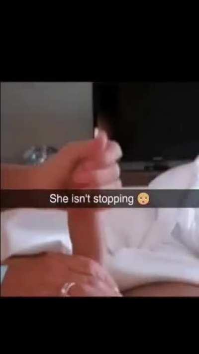 Mom cannot believe it!