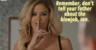 Remember, don't tell your father