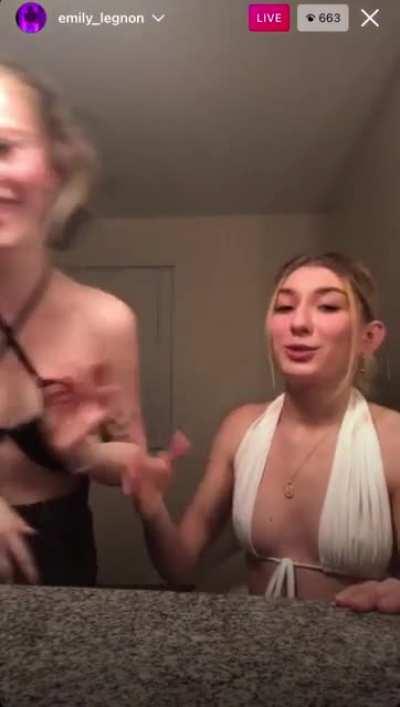 Went from tiktok to ig