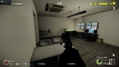 We are definitely safe in this room